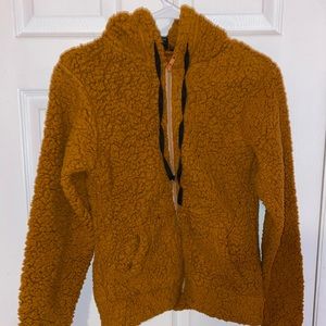 New Brown Teddy Hoodie